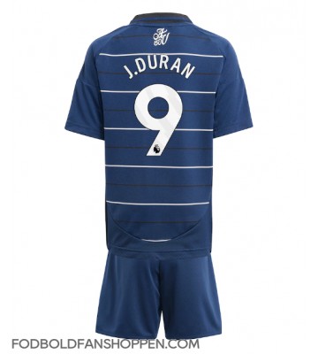Aston Villa Jhon Duran #9 Tredjetrøje Børn 2024-25 Kortærmet (+ Korte bukser)